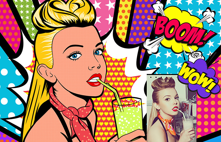 this a image of pop art